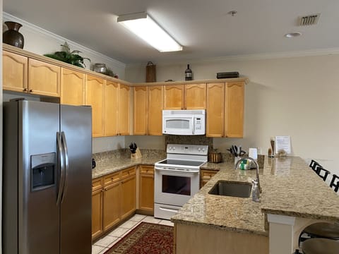 Feel like a master chef in our fully equipped kitchen!