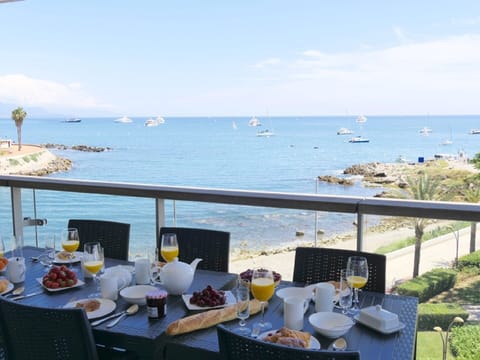 breakfast on terrace