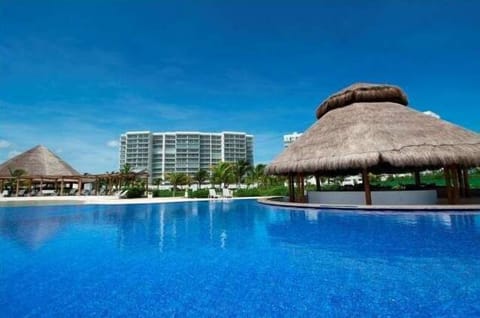 View from the pool.
