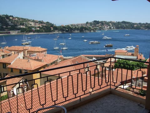 view from the balcony