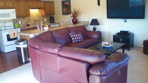 Living Room with TV, Blu-Ray DVD, WiFi