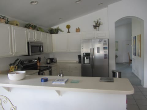 American fridge/freezer.