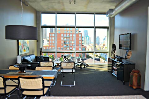 Open, spacious loft with tons of natural light
