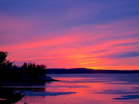 Beautiful sunsets from our windows