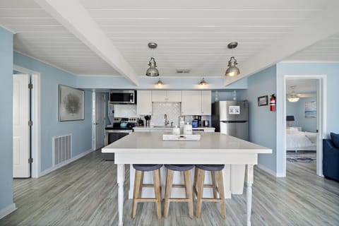 Another angle of the kitchen