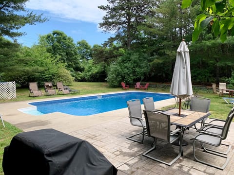 Fantastic back yard. New pool liner June 2020