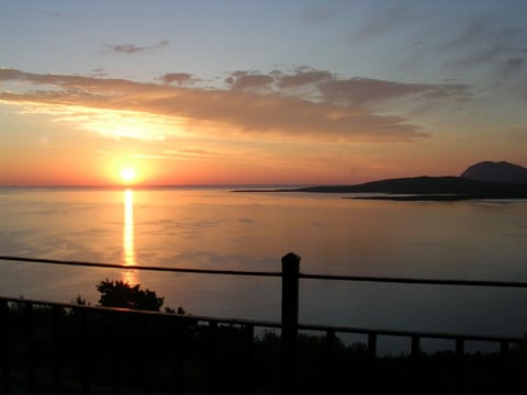 amazing sunrise from balcony