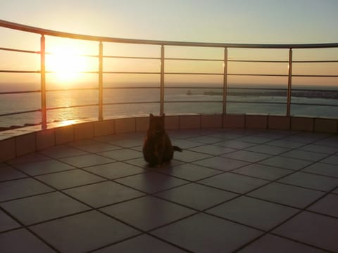 from the terrace on the 2nd floor, sea view and citadel