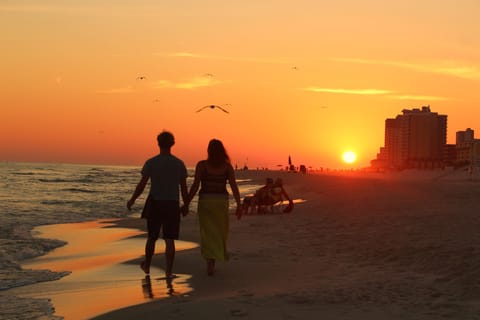 These are the best of times!!!  
One of our beautiful sunsets over Gulf Shores .