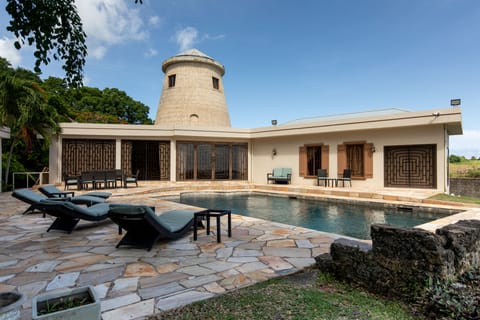 Pool Deck and Villa