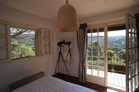 Amazing views including views of the sea from the main bedroom