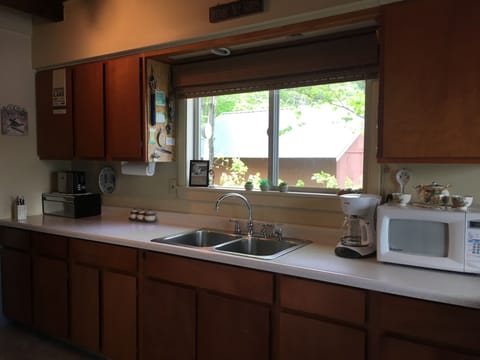 Plenty of counter space and cupboards