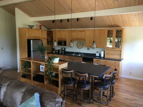 Great room - fully stocked kitchen.