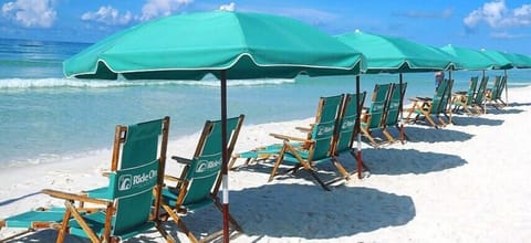 Beach Service Included - 2 Chairs and Umbrella