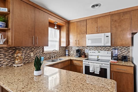 Kitchen in the first unit