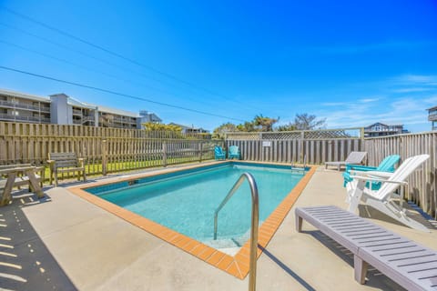Surf or Sound Realty - 701 - South Shore Dreams - Pool Area -1