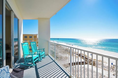 Balcony View - 
Gulf Dunes Resort Unit 601, Okaloosa Island Fort Walton Beach Vacation Rentals