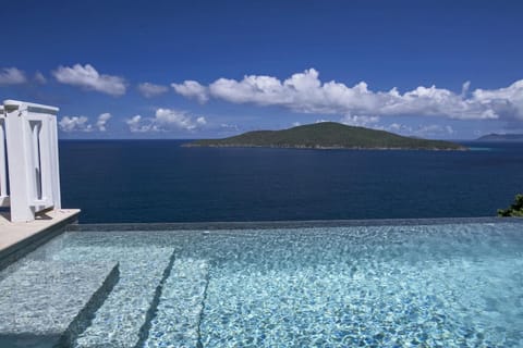 An infinity-edge pool with incredible views!