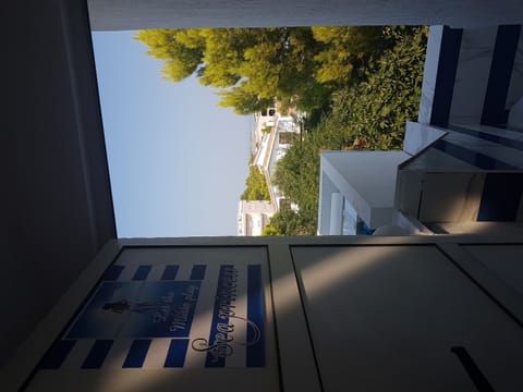 Blue Marine - mediterranean house with 6 terraces and sea view in a beach street House in Zadar County