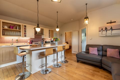 Open plan living area