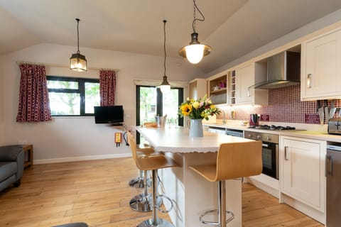 Open plan living area