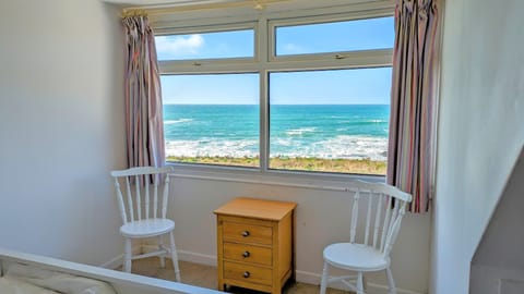 We have one of the best views in Trevone as we look directly onto the sea.