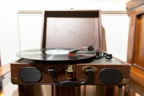 Spin some Vinyl while you are dining.
