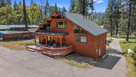 Front of the cabin