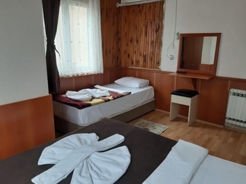 Standard Triple Room | Desk, iron/ironing board (on request), WiFi (free), bed sheets
