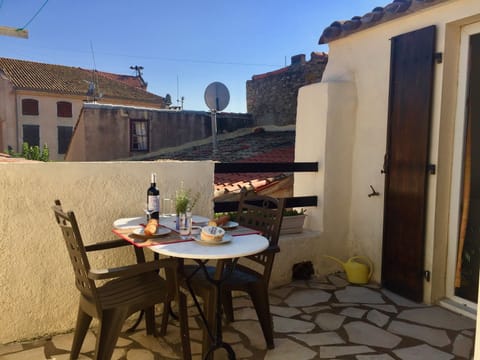 Private sun terrace with all day sunshine
