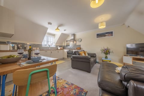 The Coach House, Wells-next-the-Sea: First floor open plan living space