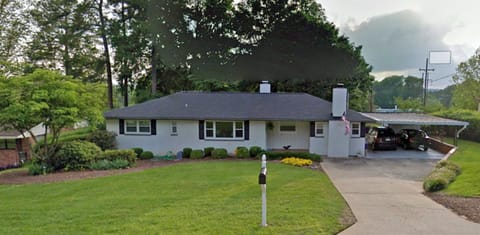 House in spring