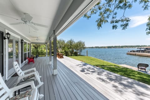Awesome back porch views!