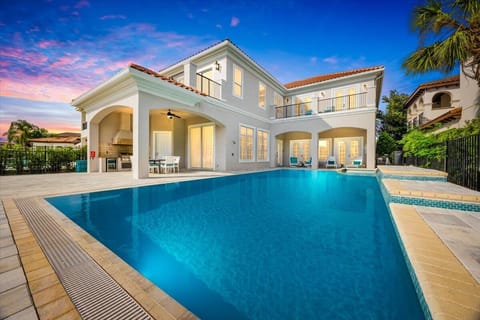 Largest 5 BR pool with New Paver Patio & Color Changing mood lights!