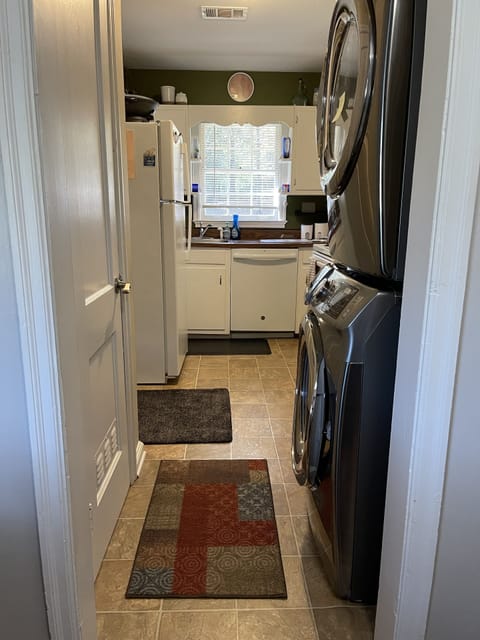 walk into kitchen from dining nook