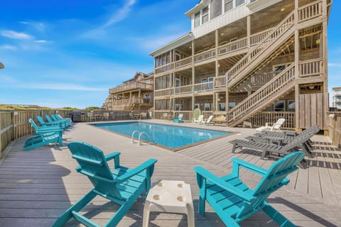 Surf or Sound Realty - 368 - Sea Whisper - Pool Area -2