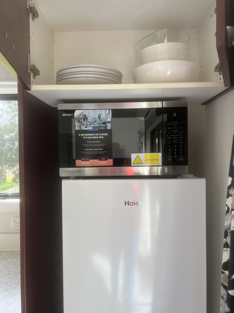 Fridge and freezer plus convection oven/ microwave