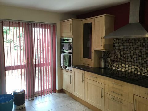 Apartment | Private kitchen | Full-size fridge, microwave, oven, stovetop