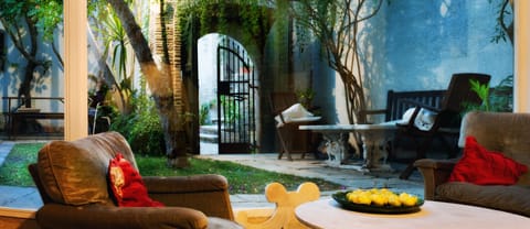 Lobby sitting area