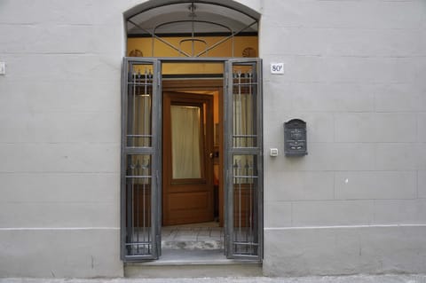 The entrance