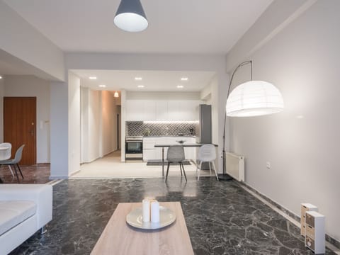 Open space and comfortable space. Bedrooms are isolated for privacy among guests