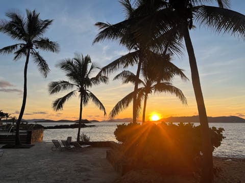 Our patio view is the best place to catch a sunset