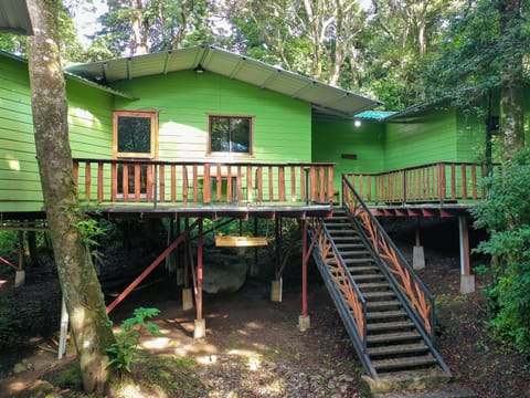 House front view.