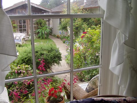 View Of Cottage Entry From Front Room Window