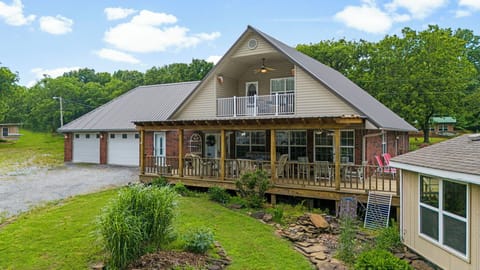 exterior, facing the lake