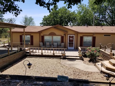 Front of House / Stairs down to the front door