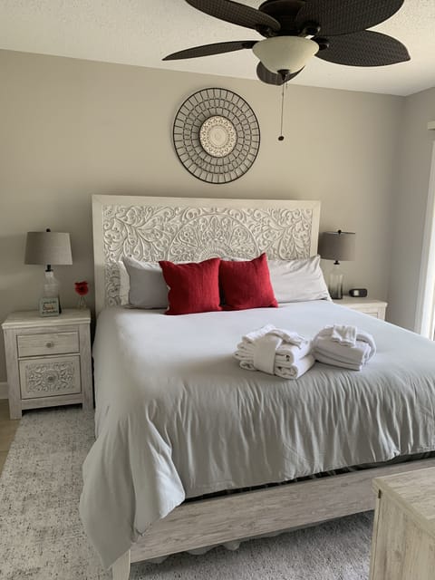 New bedroom furniture with incredibly comfortable king mattress