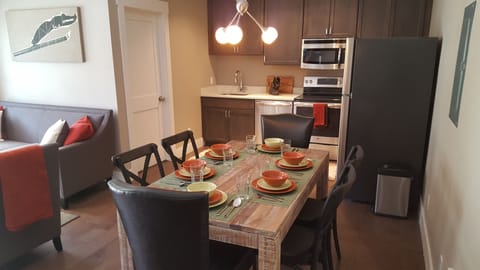 Dining and Kitchen areas