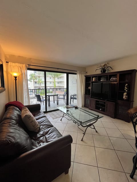 Warm and inviting living area perfect for relaxation after a day at the beach.