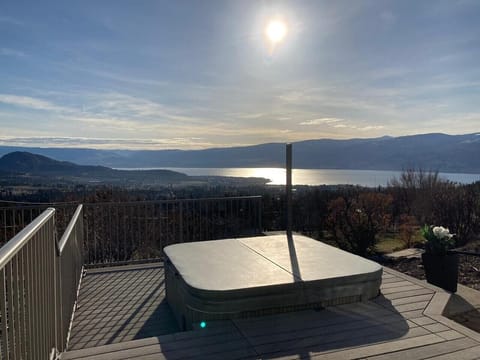 Hot tub with view